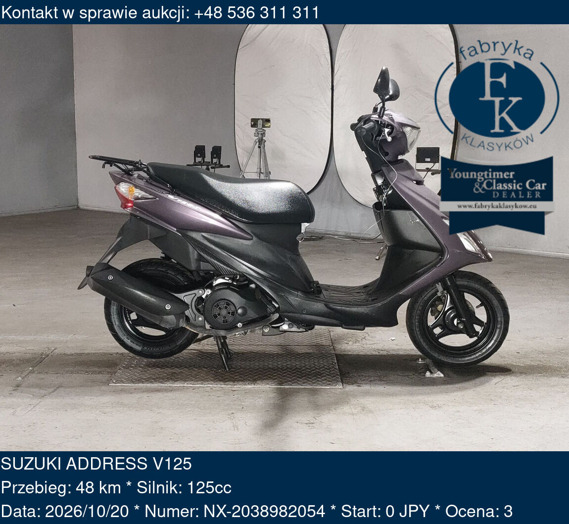 SUZUKI ADDRESS V125  - zdjęcie 2