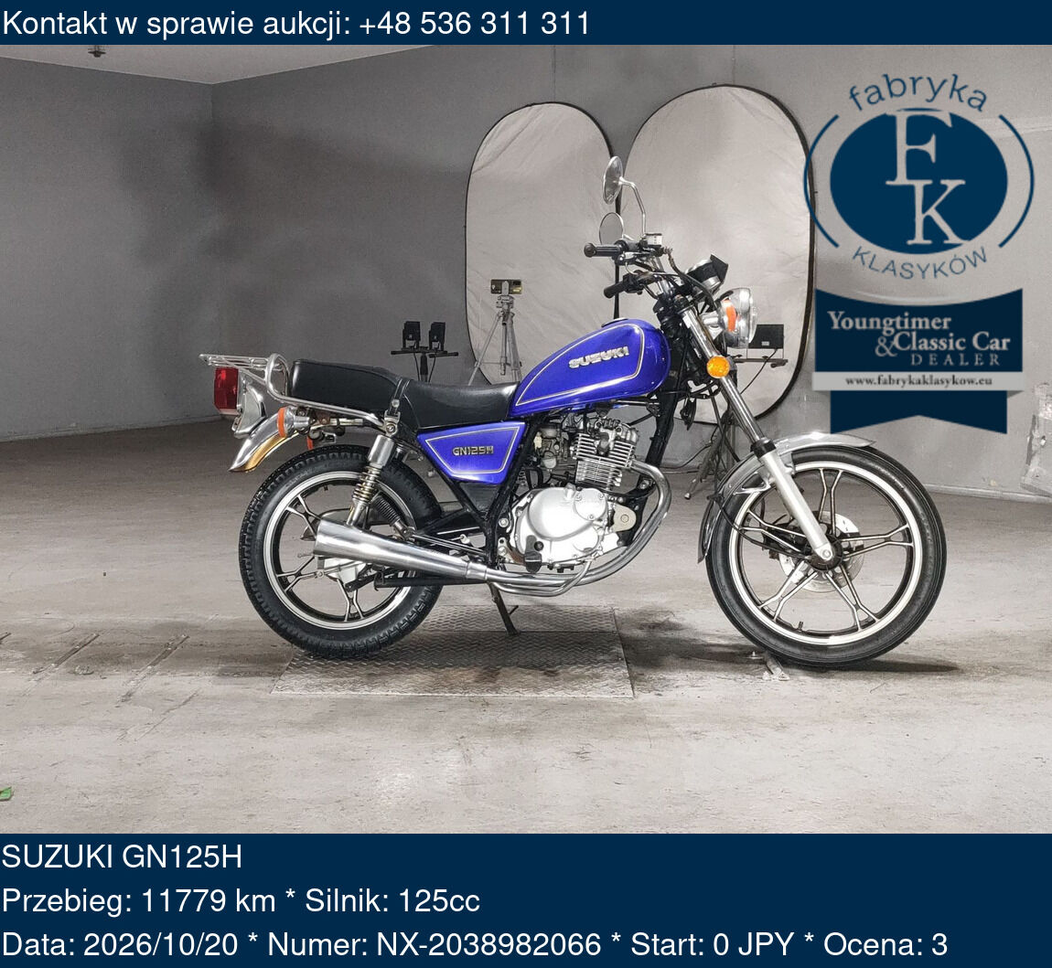 SUZUKI GN125H  - zdjęcie 2