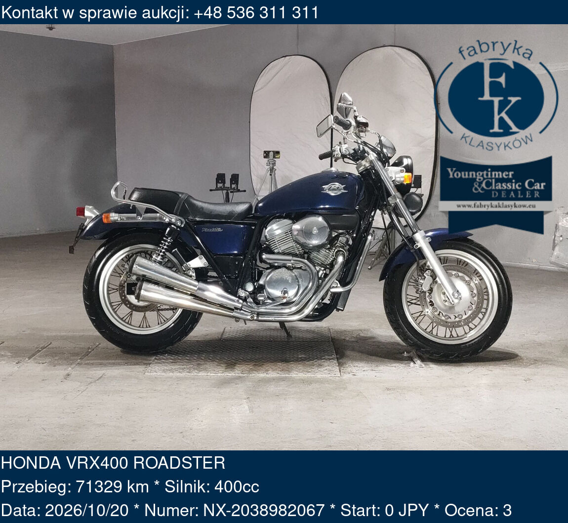 HONDA VRX400 ROADSTER  - zdjęcie 2