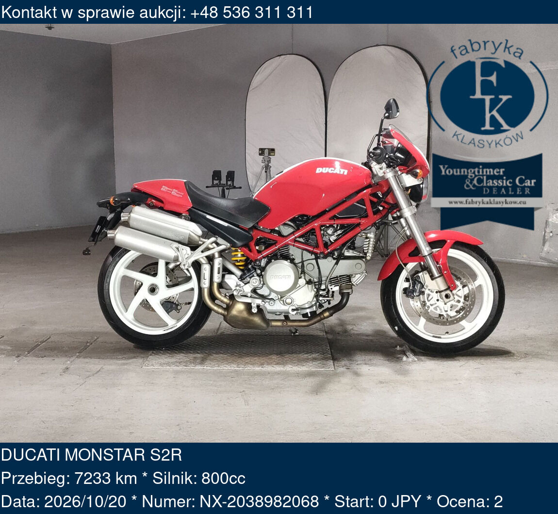 DUCATI MONSTAR S2R  - zdjęcie 2
