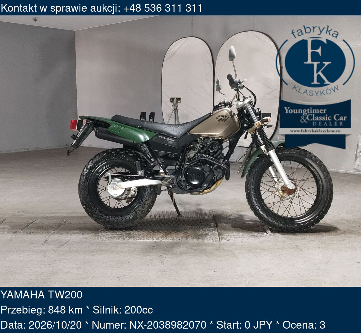 YAMAHA TW200  - zdjęcie 2