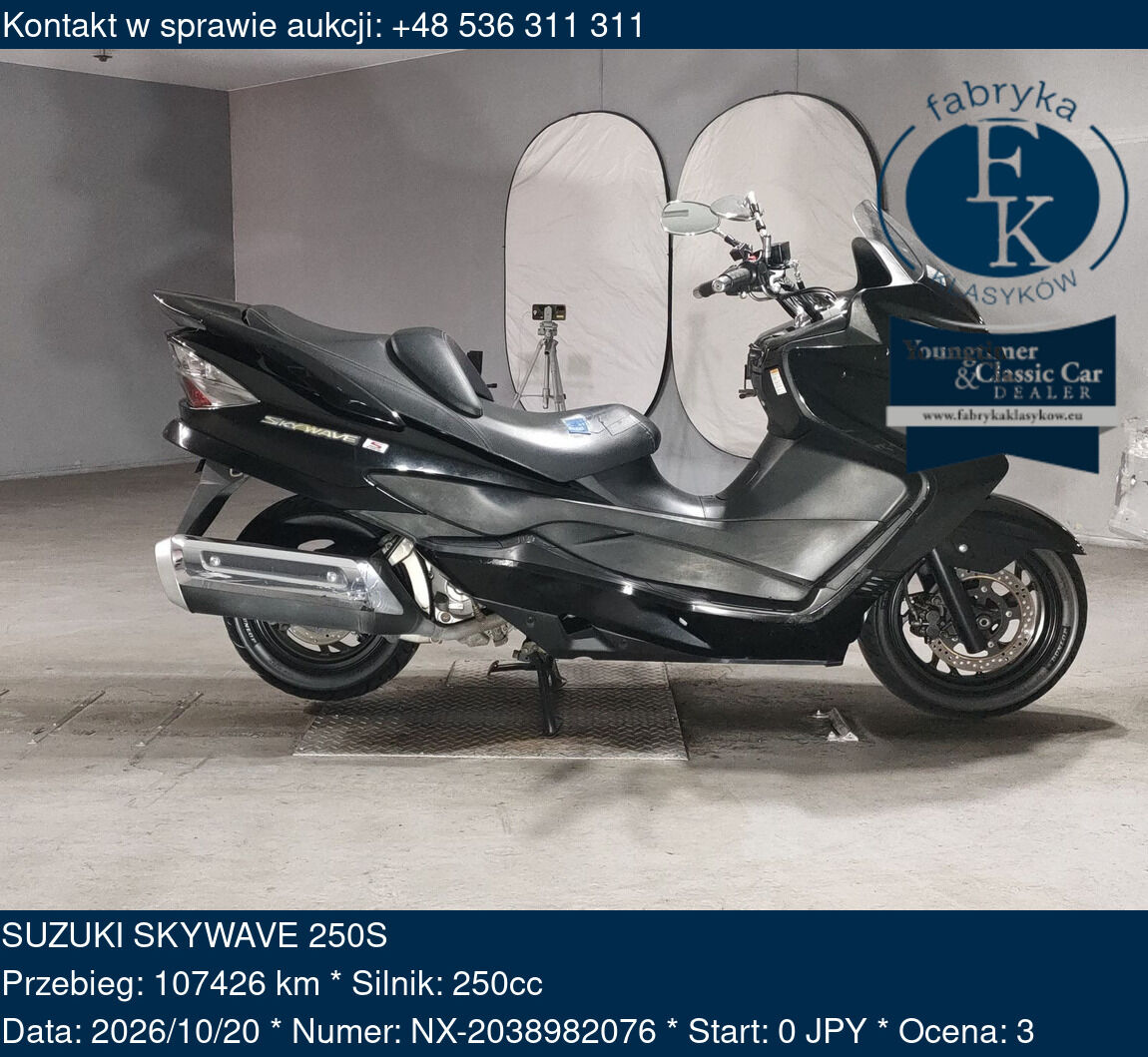 SUZUKI SKYWAVE 250S  - zdjęcie 2