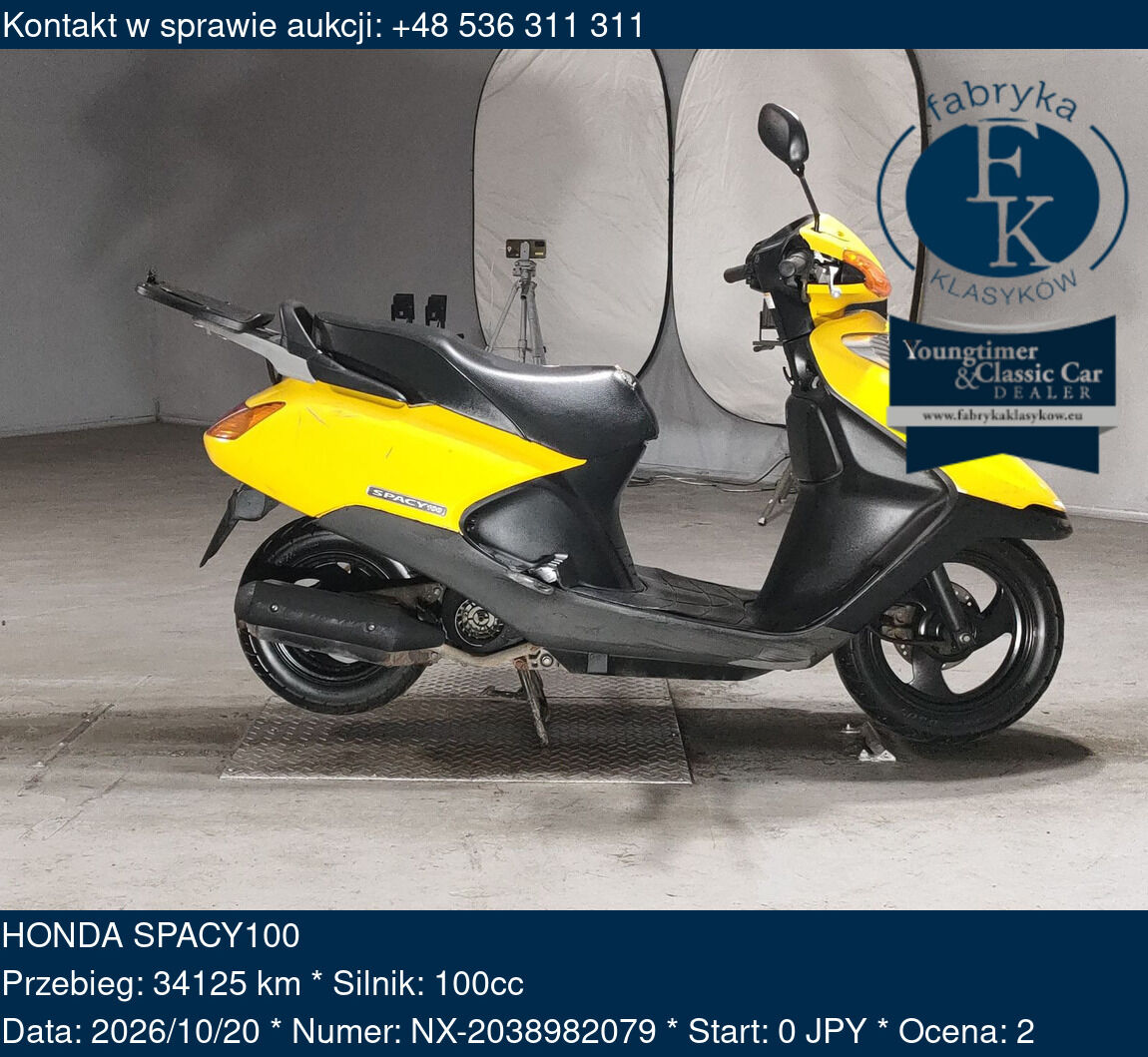 HONDA SPACY100  - zdjęcie 2