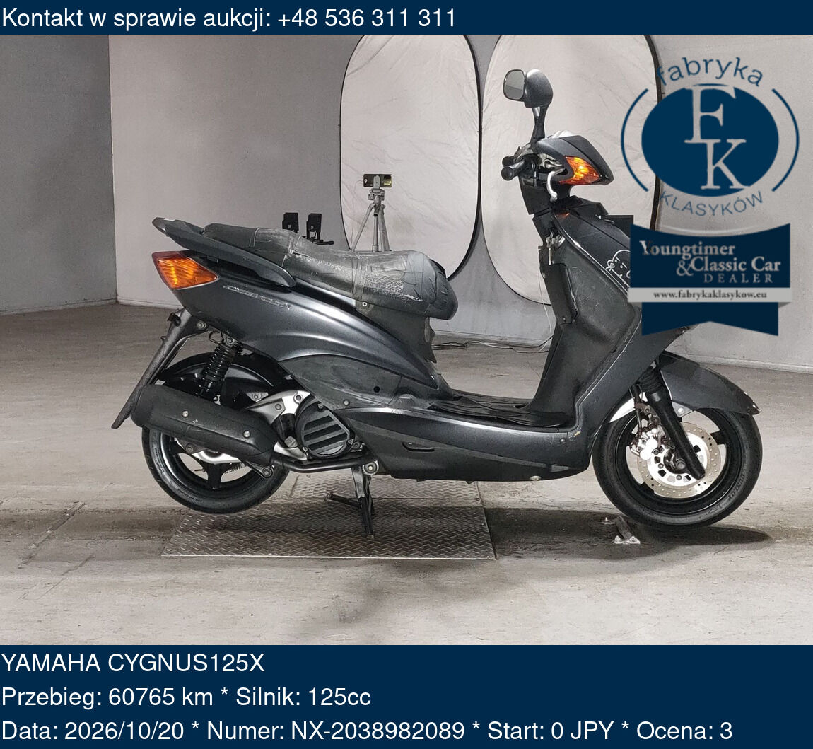 YAMAHA CYGNUS125X  - zdjęcie 2