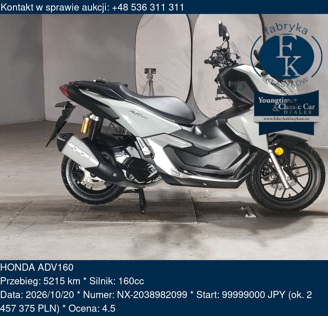 HONDA ADV160  - zdjęcie 2