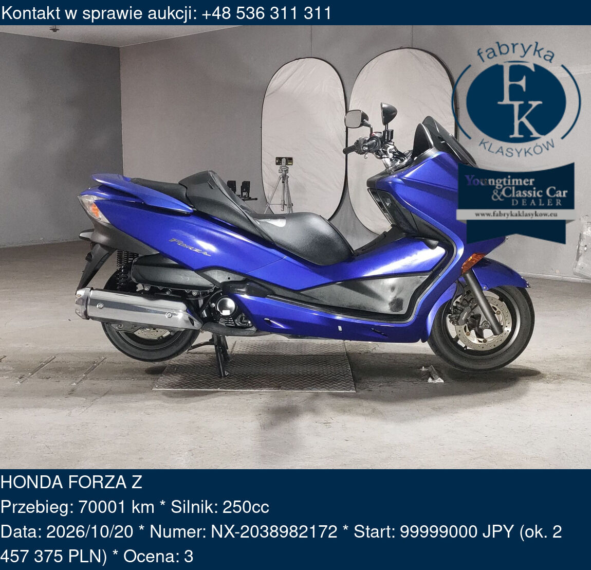 HONDA FORZA Z  - zdjęcie 2
