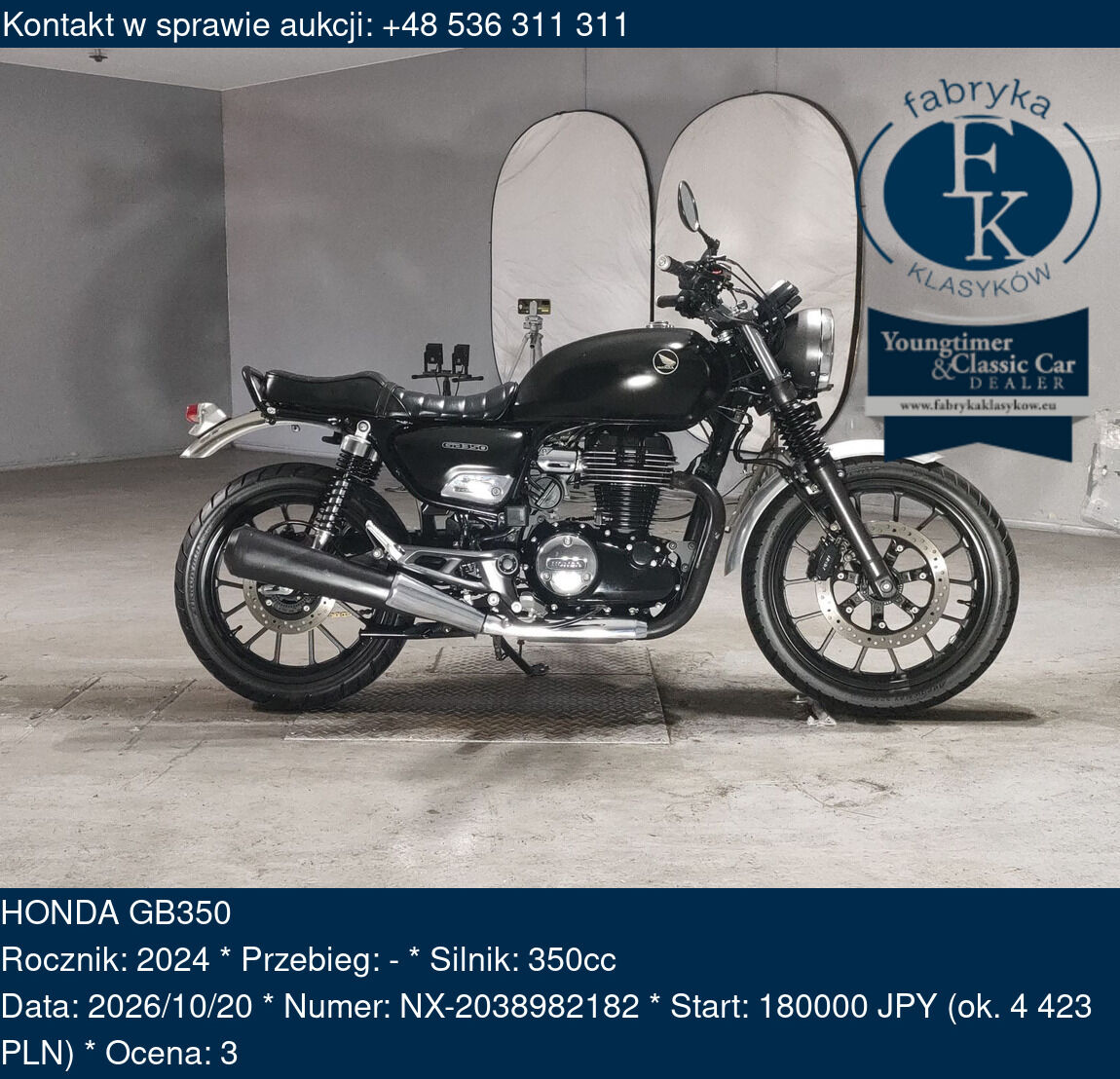 HONDA GB350 2024 - zdjęcie 2