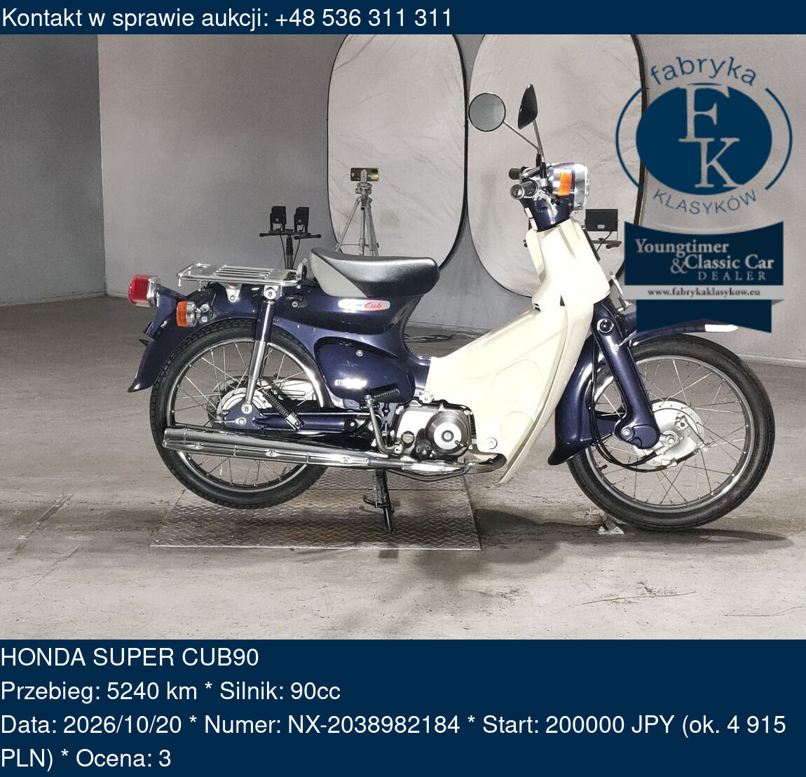 HONDA SUPER CUB90  - zdjęcie 2