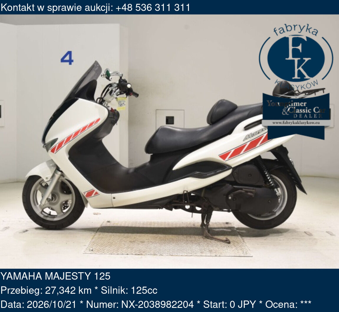 YAMAHA MAJESTY 125  - zdjęcie 2