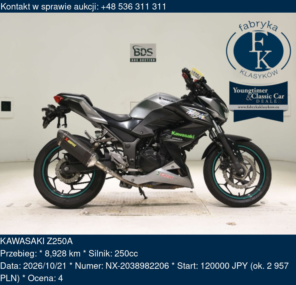 KAWASAKI Z250A  - zdjęcie 2