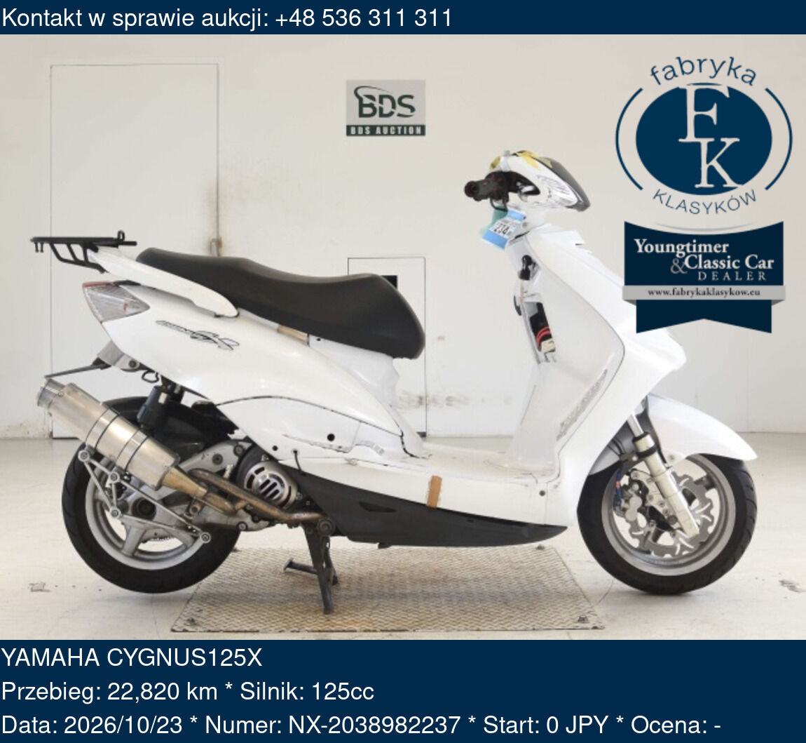 YAMAHA CYGNUS125X - zdjęcie 2