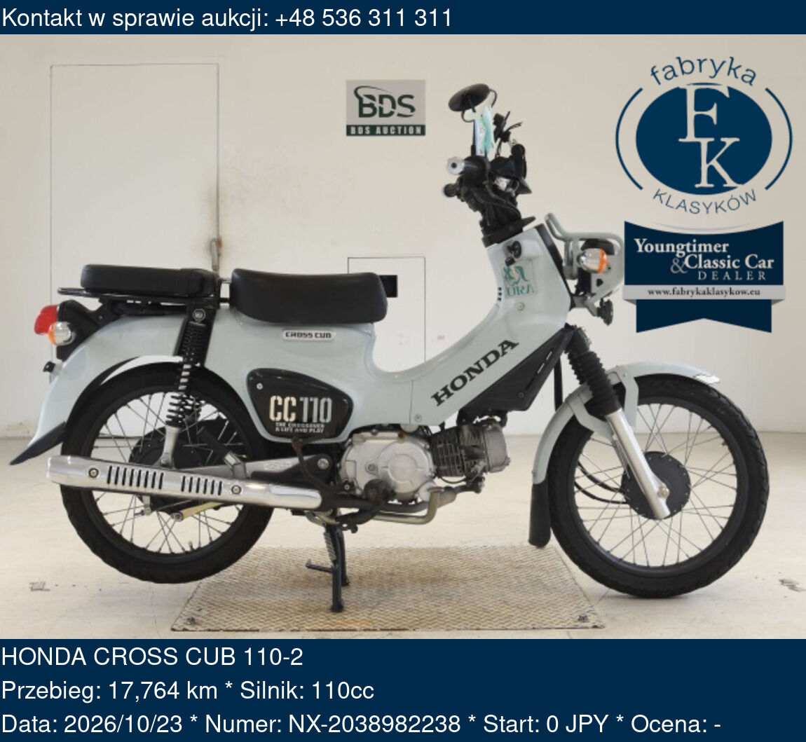HONDA CROSS CUB 110-2 - zdjęcie 2