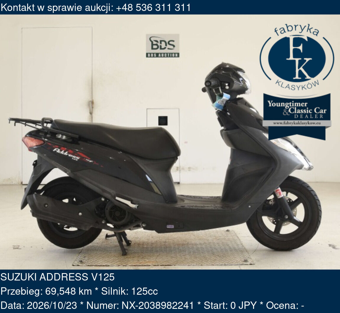 SUZUKI ADDRESS V125  - zdjęcie 26