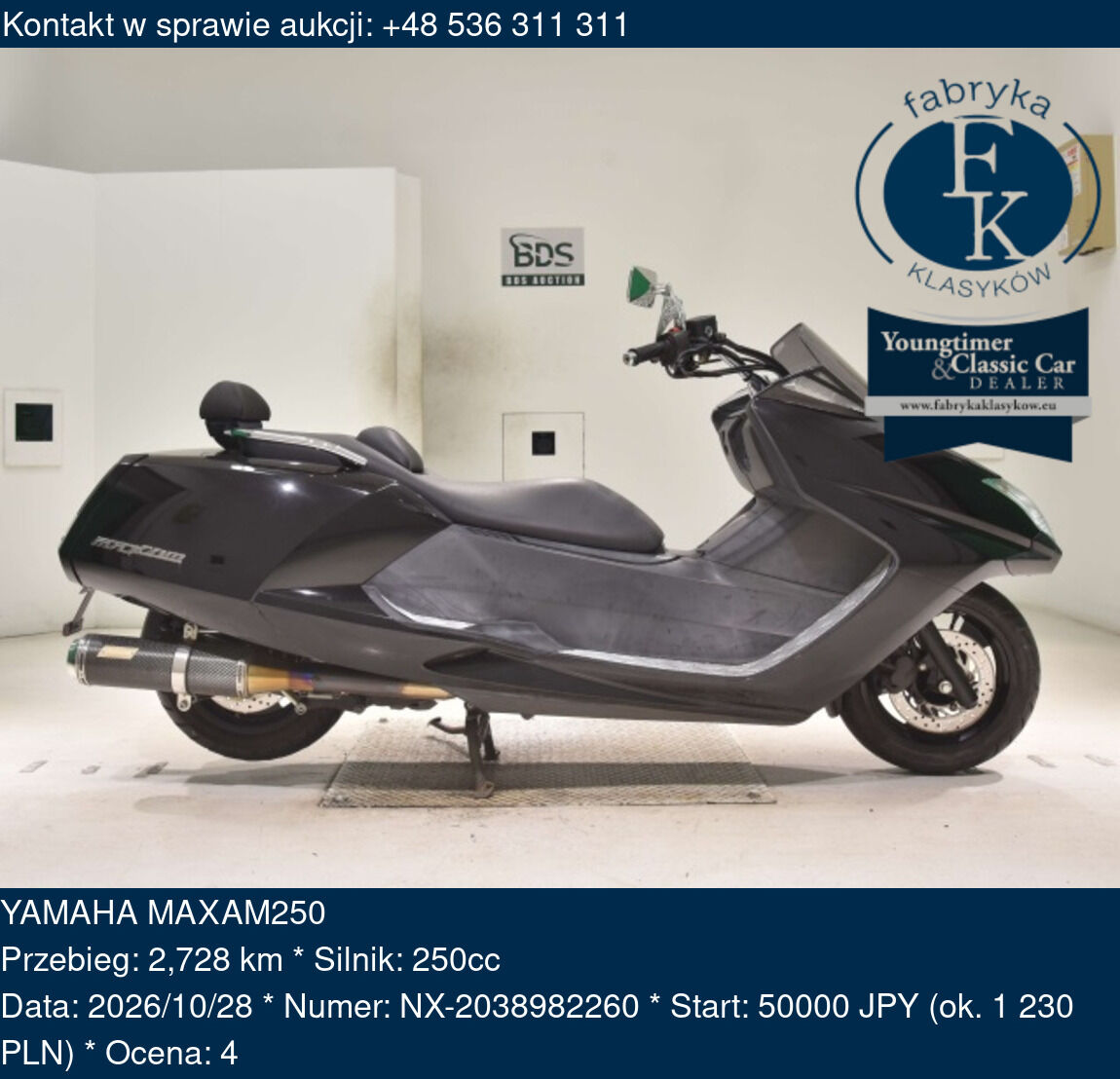 YAMAHA MAXAM250  - zdjęcie 2
