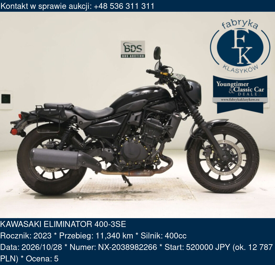 KAWASAKI ELIMINATOR 400-3SE 2023 - zdjęcie 2