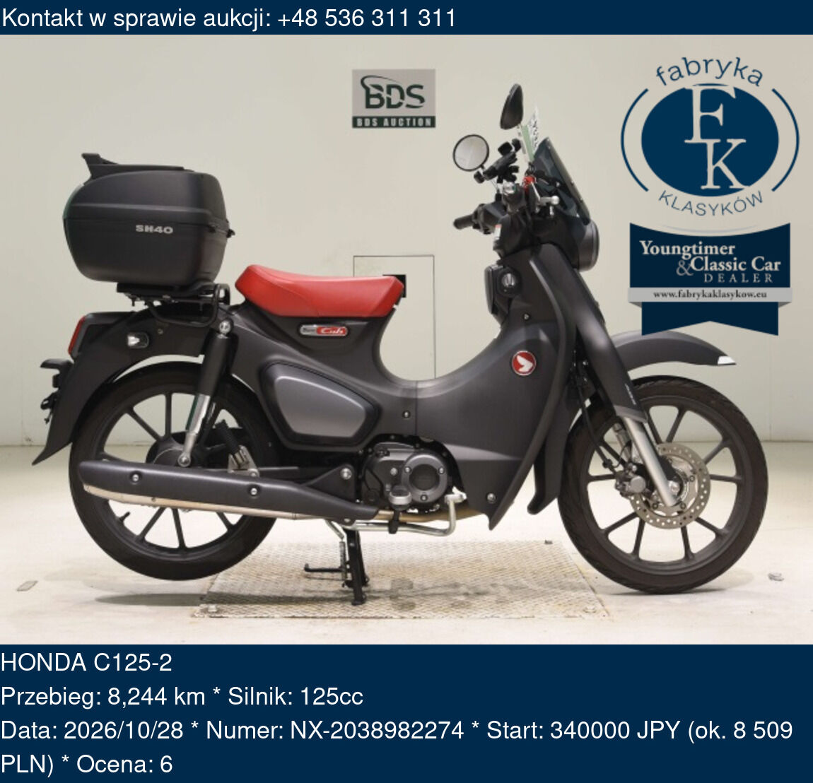 HONDA C125-2  - zdjęcie 2
