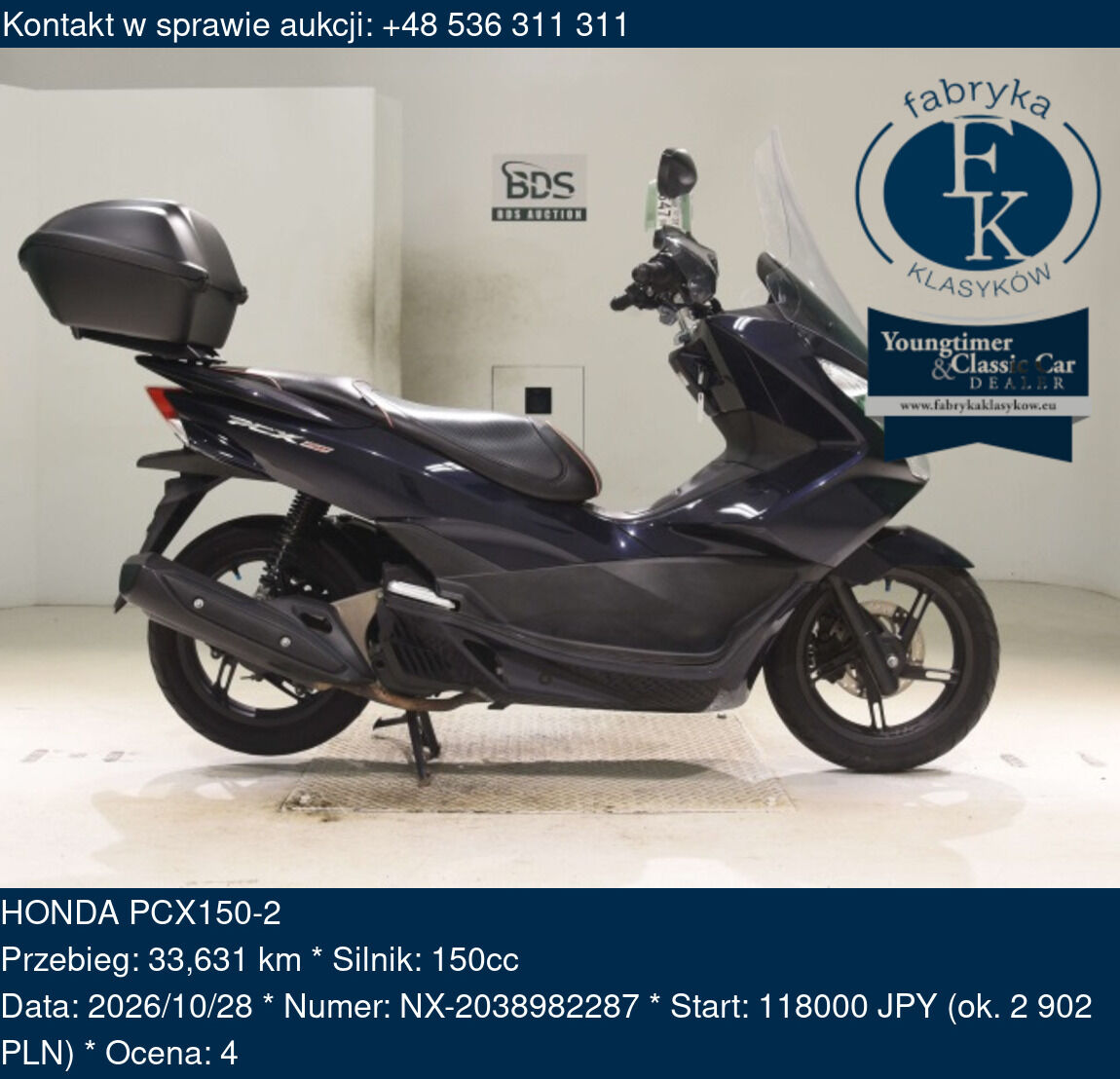 HONDA PCX150-2  - zdjęcie 2