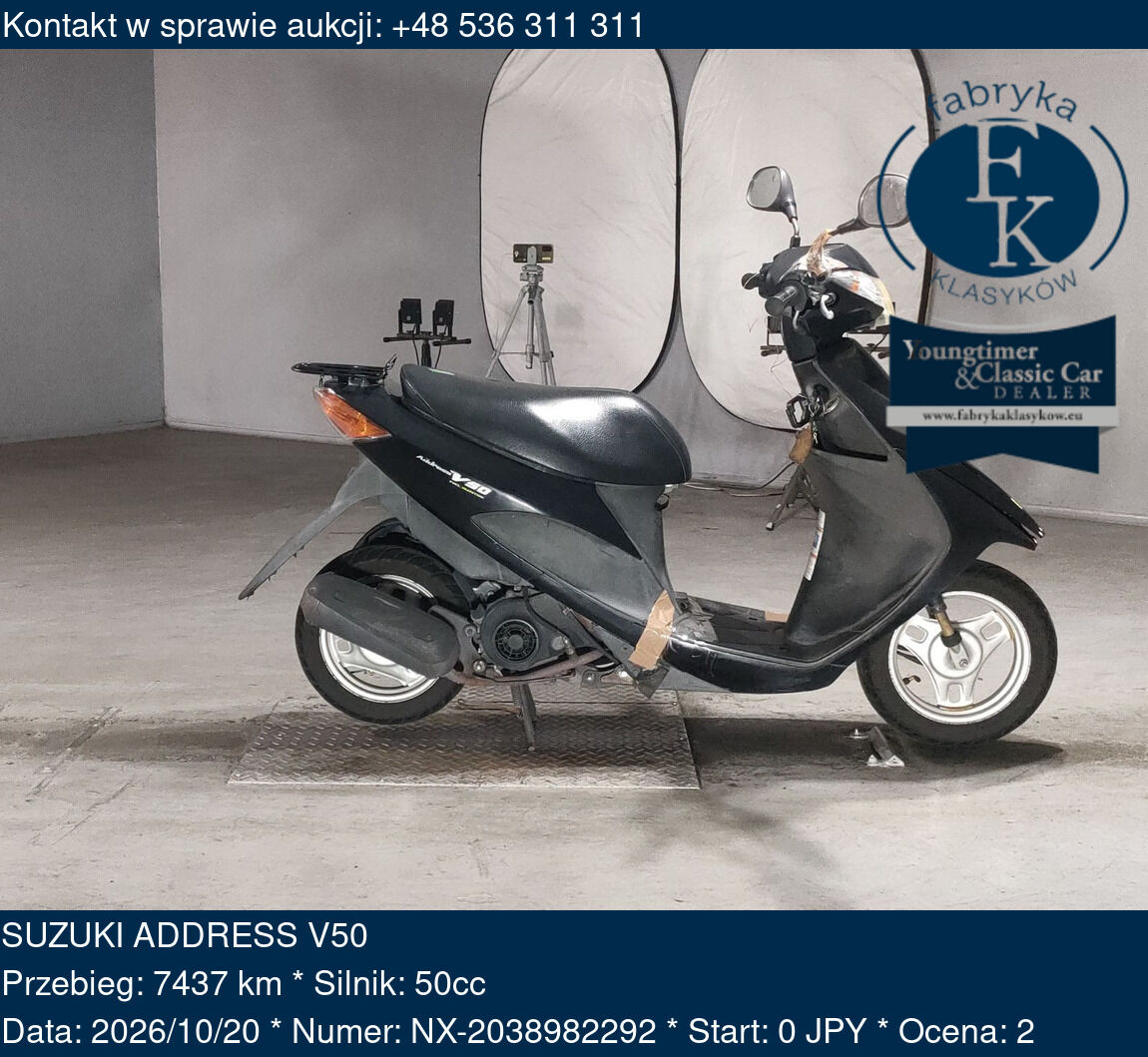 SUZUKI ADDRESS V50  - zdjęcie 2