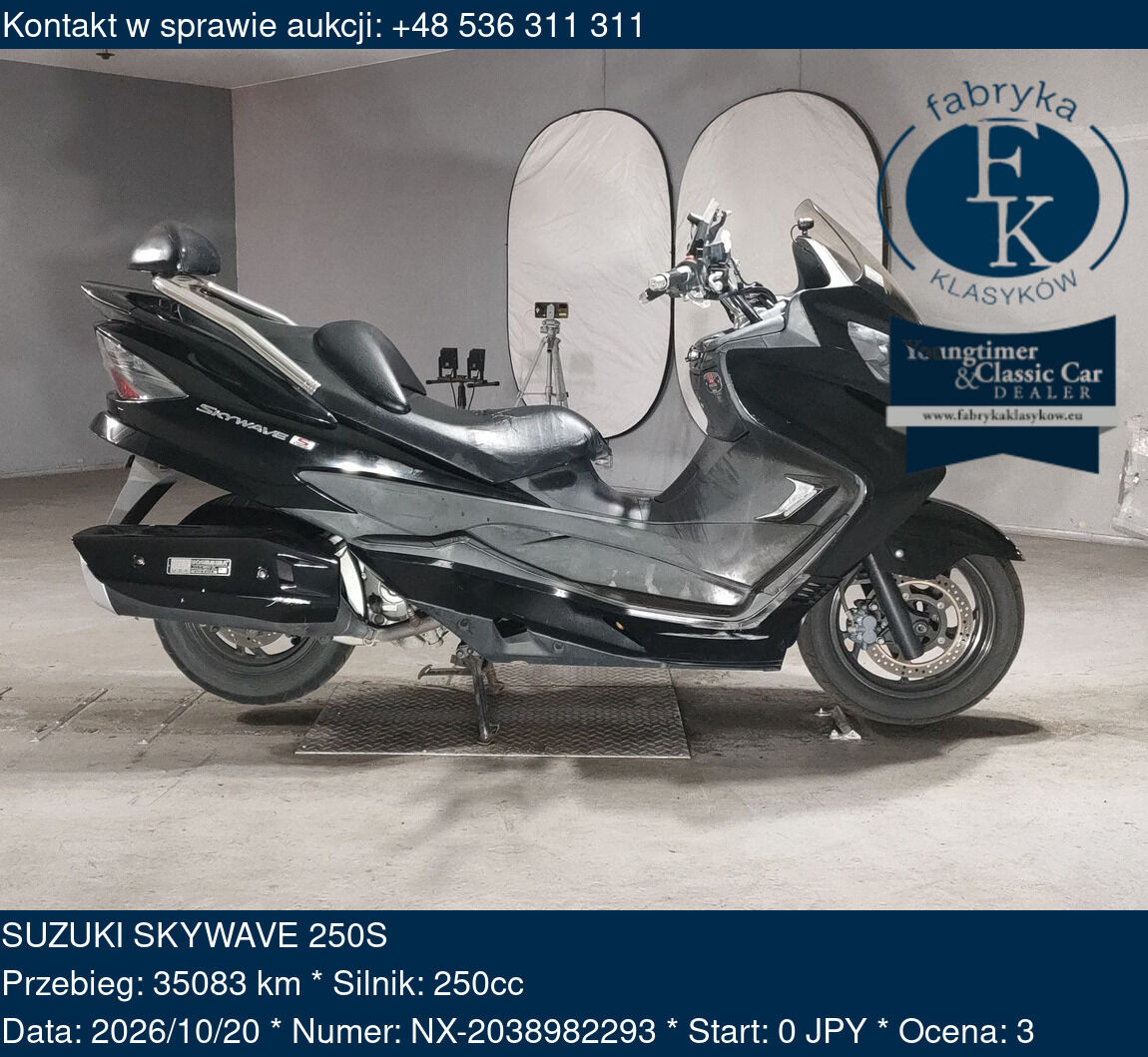 SUZUKI SKYWAVE 250S  - zdjęcie 2