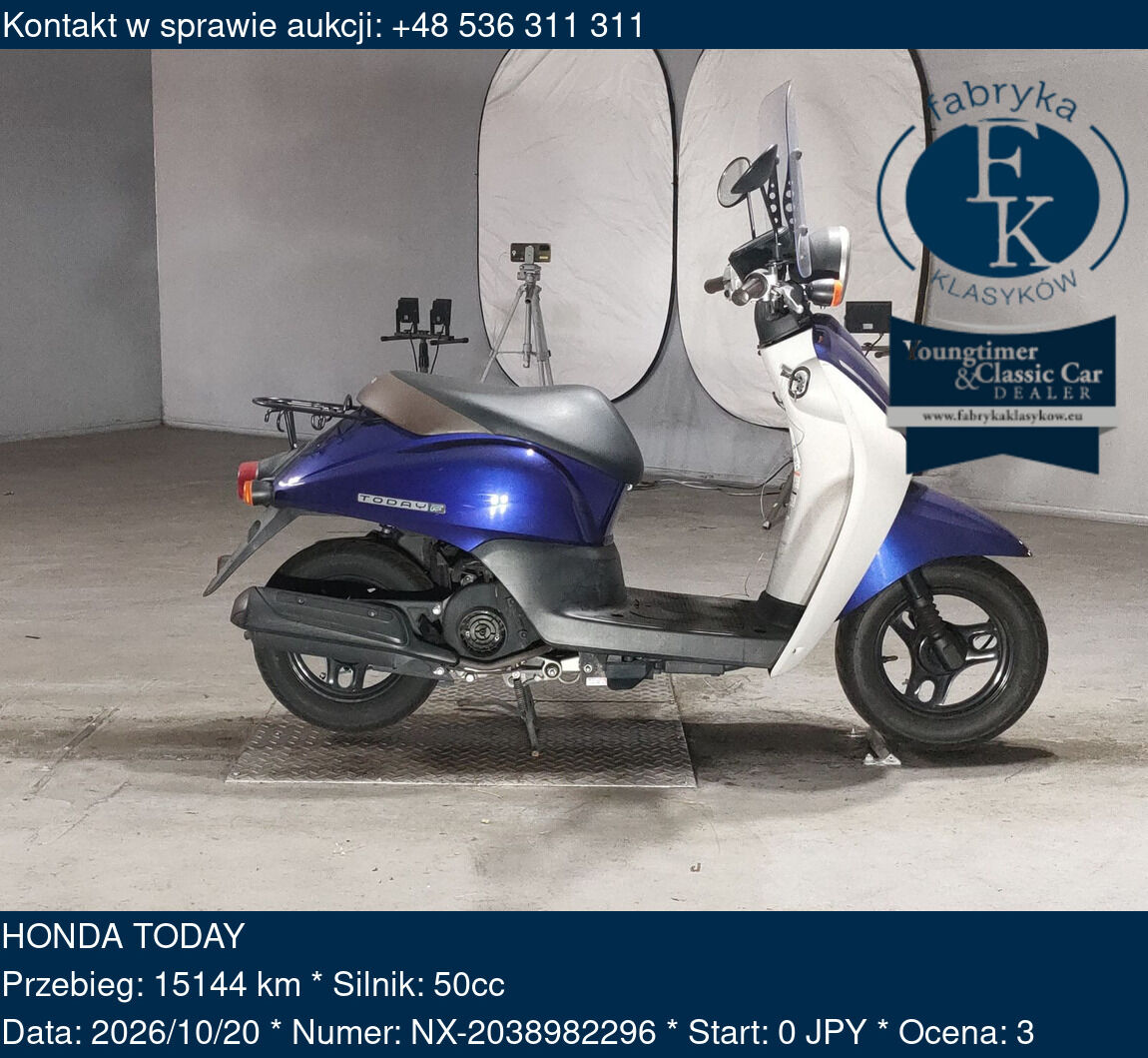 HONDA TODAY  - zdjęcie 2