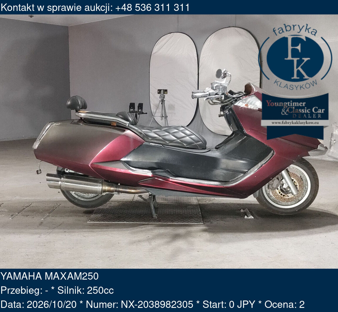 YAMAHA MAXAM250  - zdjęcie 2