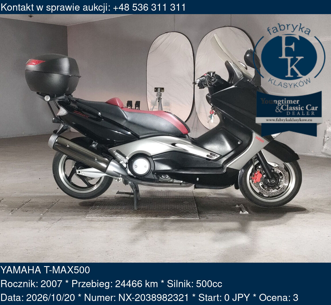 YAMAHA T-MAX500 2007 - zdjęcie 2