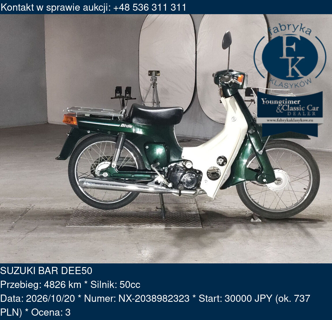SUZUKI BAR DEE50  - zdjęcie 2