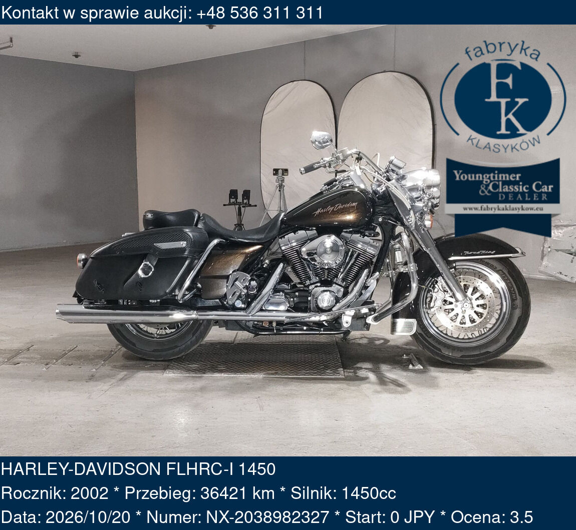 HARLEY-DAVIDSON FLHRC-I 1450 2002 - zdjęcie 2