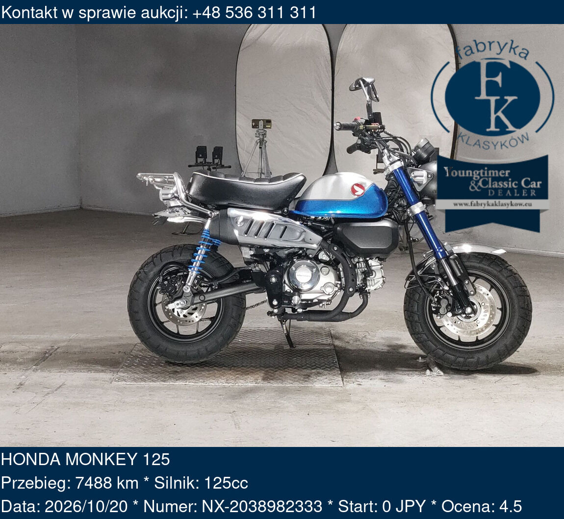 HONDA MONKEY 125  - zdjęcie 2