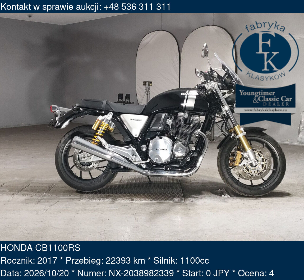 HONDA CB1100RS 2017 - zdjęcie 2
