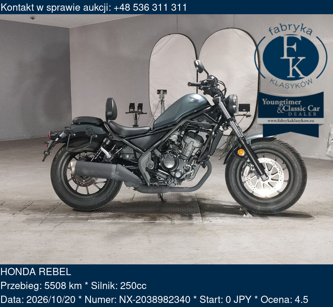 HONDA REBEL  - zdjęcie 2