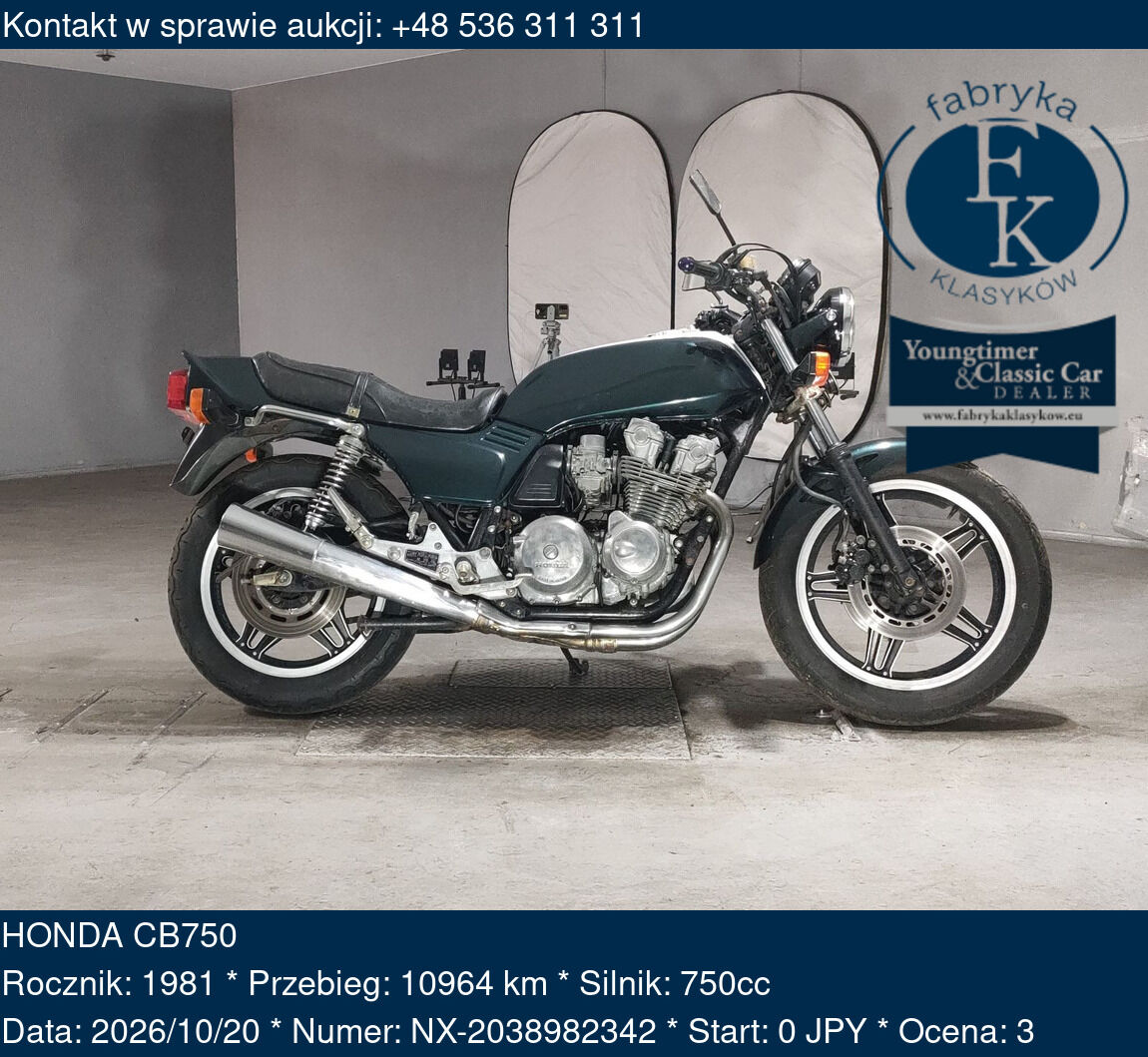 HONDA CB750 1981 - zdjęcie 2