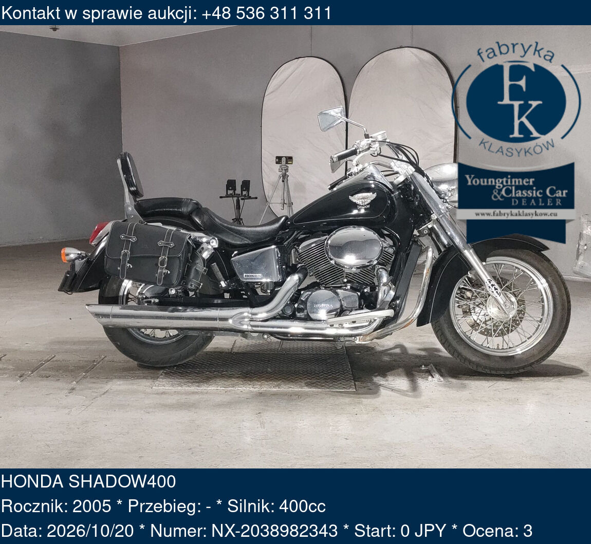 HONDA SHADOW400 2005 - zdjęcie 2