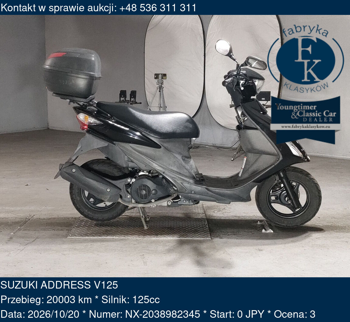 SUZUKI ADDRESS V125  - zdjęcie 2