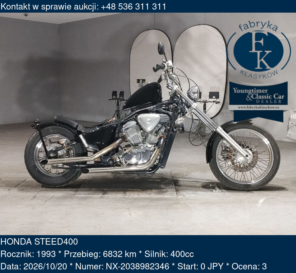 HONDA STEED400 1993 - zdjęcie 2