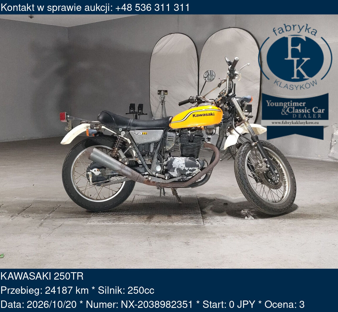 KAWASAKI 250TR  - zdjęcie 2