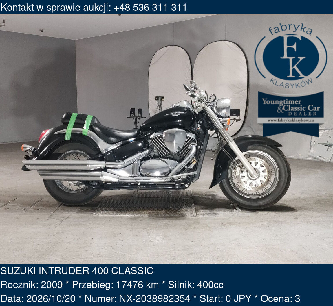 SUZUKI INTRUDER 400 CLASSIC 2009 - zdjęcie 2