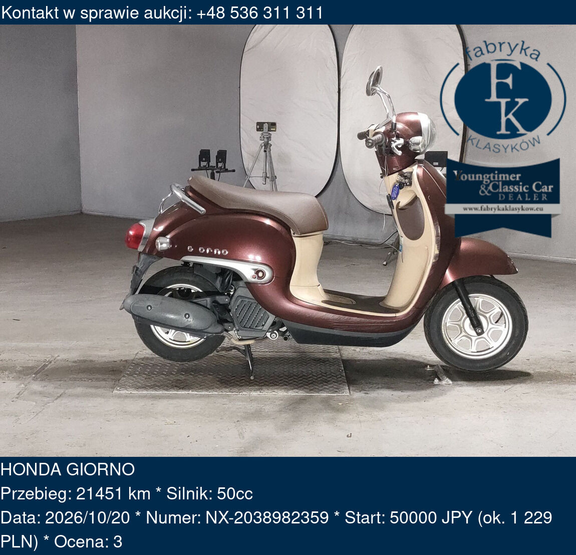 HONDA GIORNO  - zdjęcie 2