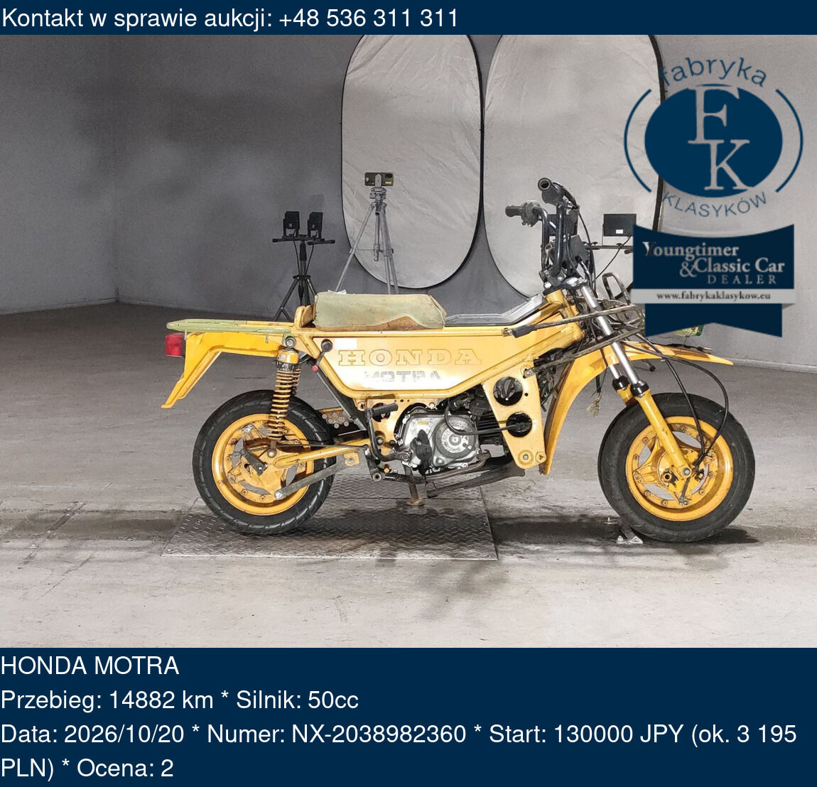 HONDA MOTRA  - zdjęcie 2