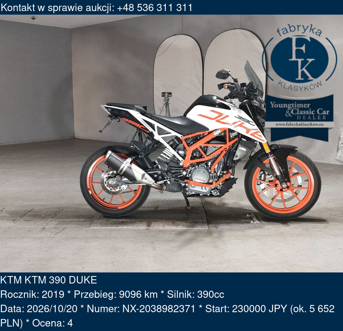 KTM KTM 390 DUKE 2019 - zdjęcie 2