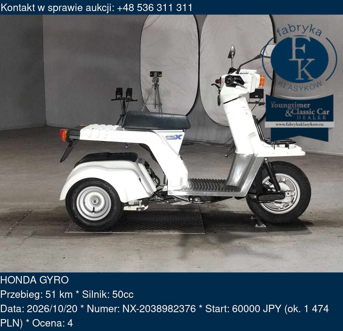 HONDA GYRO  - zdjęcie 2