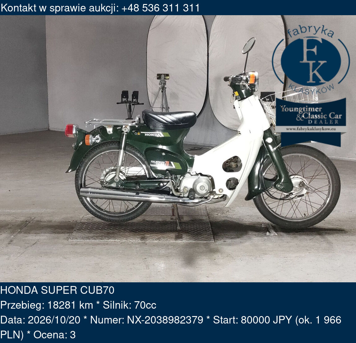 HONDA SUPER CUB70  - zdjęcie 2