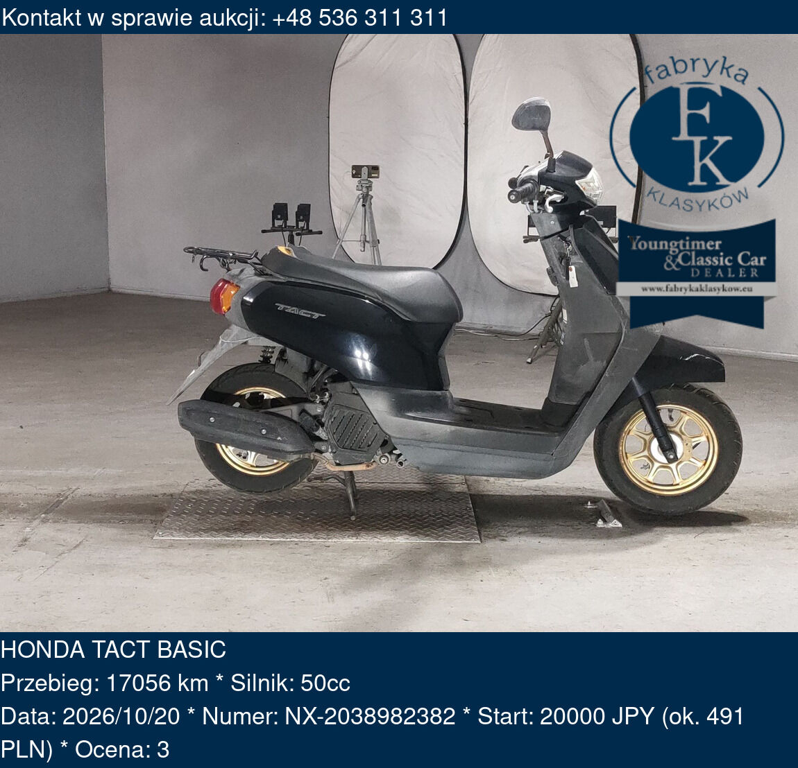 HONDA TACT BASIC  - zdjęcie 2