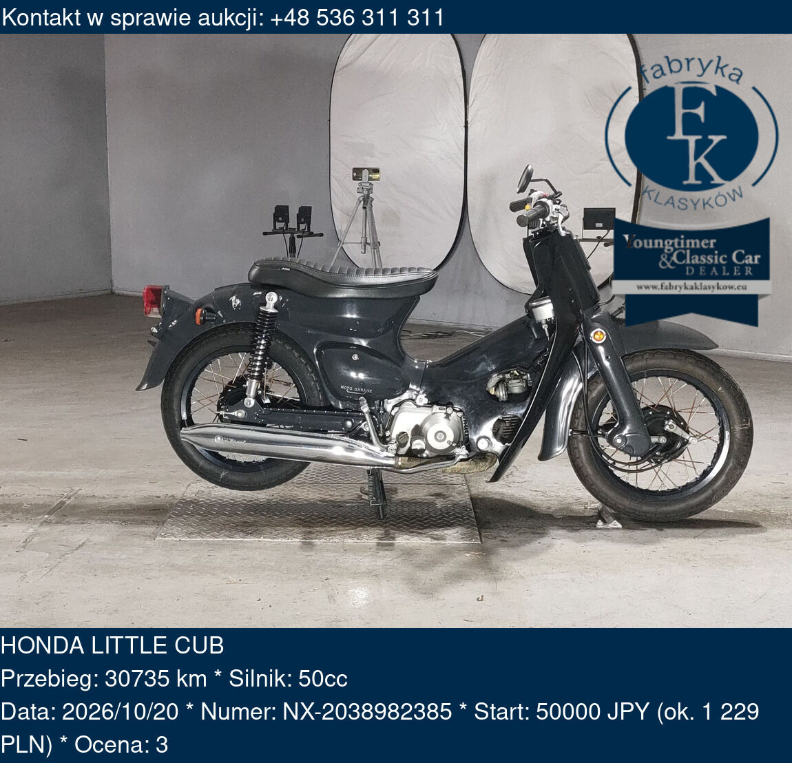 HONDA LITTLE CUB - zdjęcie 2