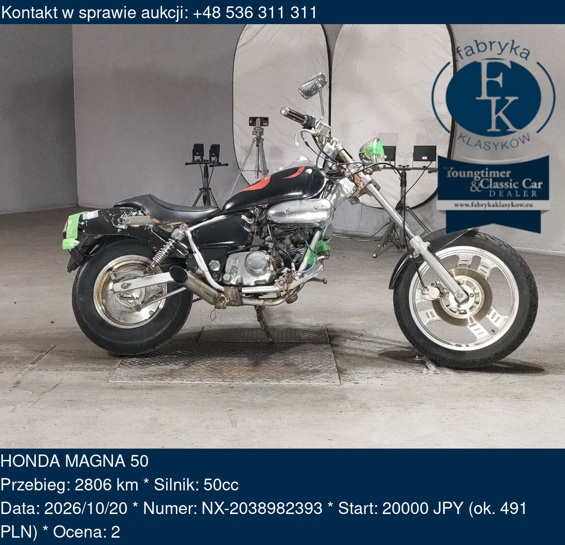 HONDA MAGNA 50  - zdjęcie 2