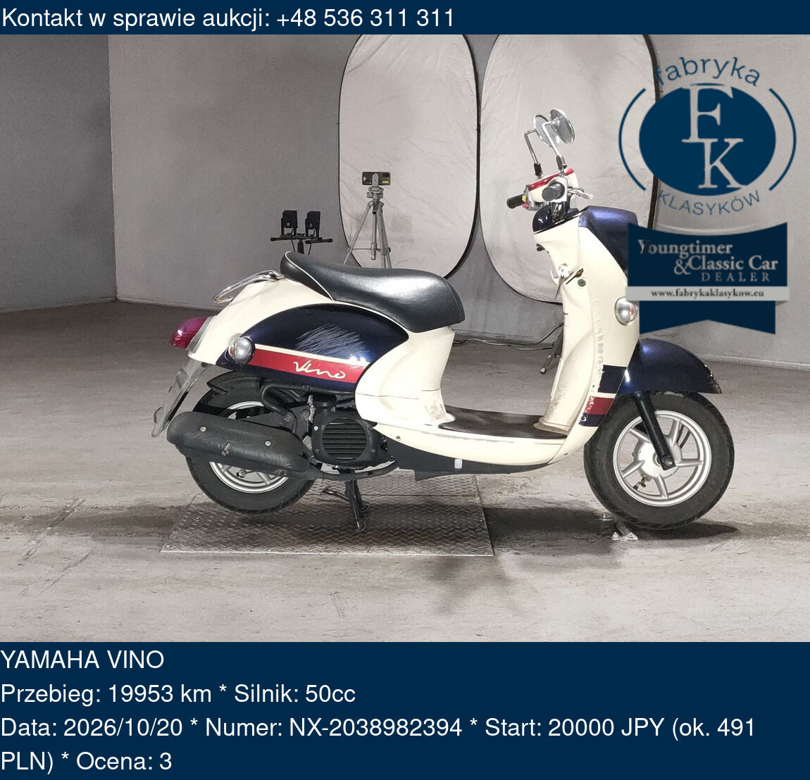 YAMAHA VINO  - zdjęcie 2