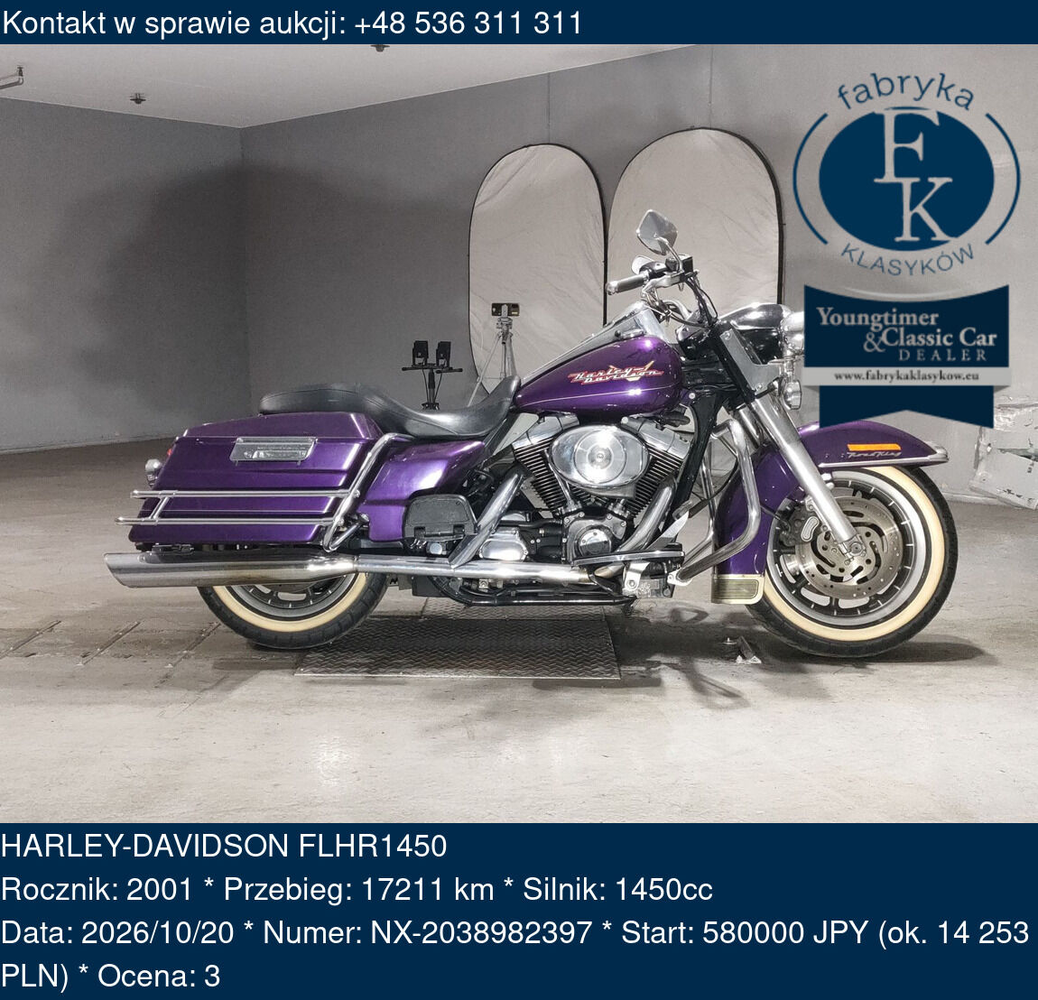 HARLEY-DAVIDSON FLHR1450 2001 - zdjęcie 2