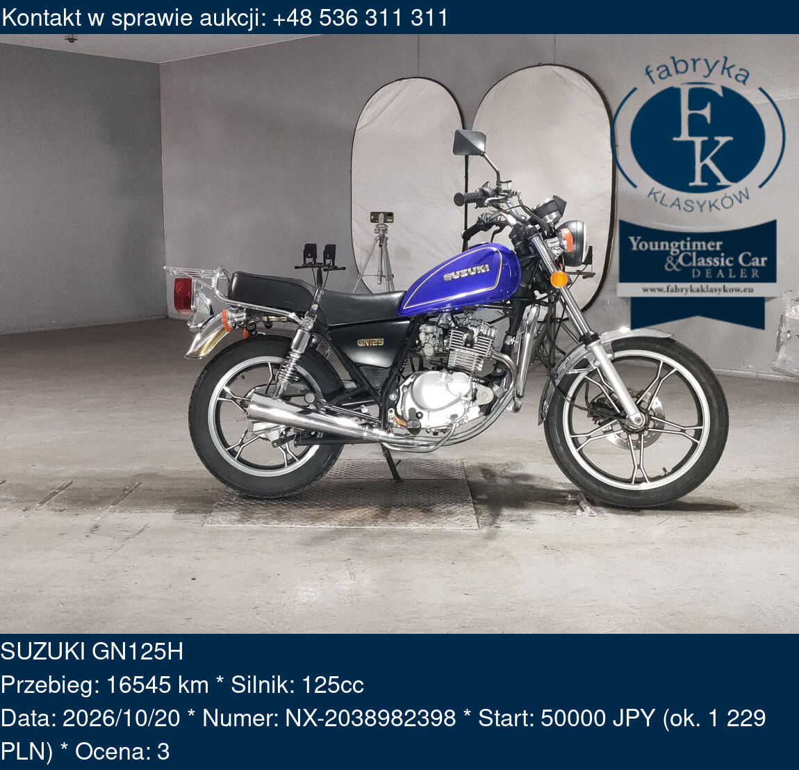 SUZUKI GN125H  - zdjęcie 2