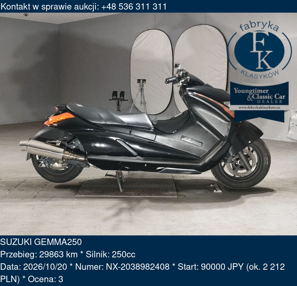 SUZUKI GEMMA250  - zdjęcie 2