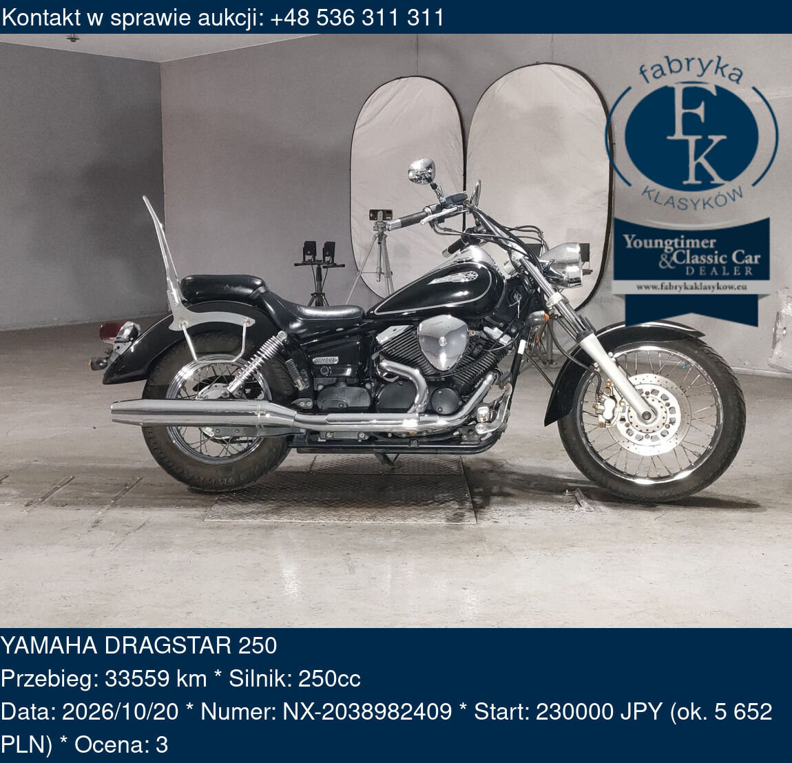 YAMAHA DRAGSTAR 250  - zdjęcie 2